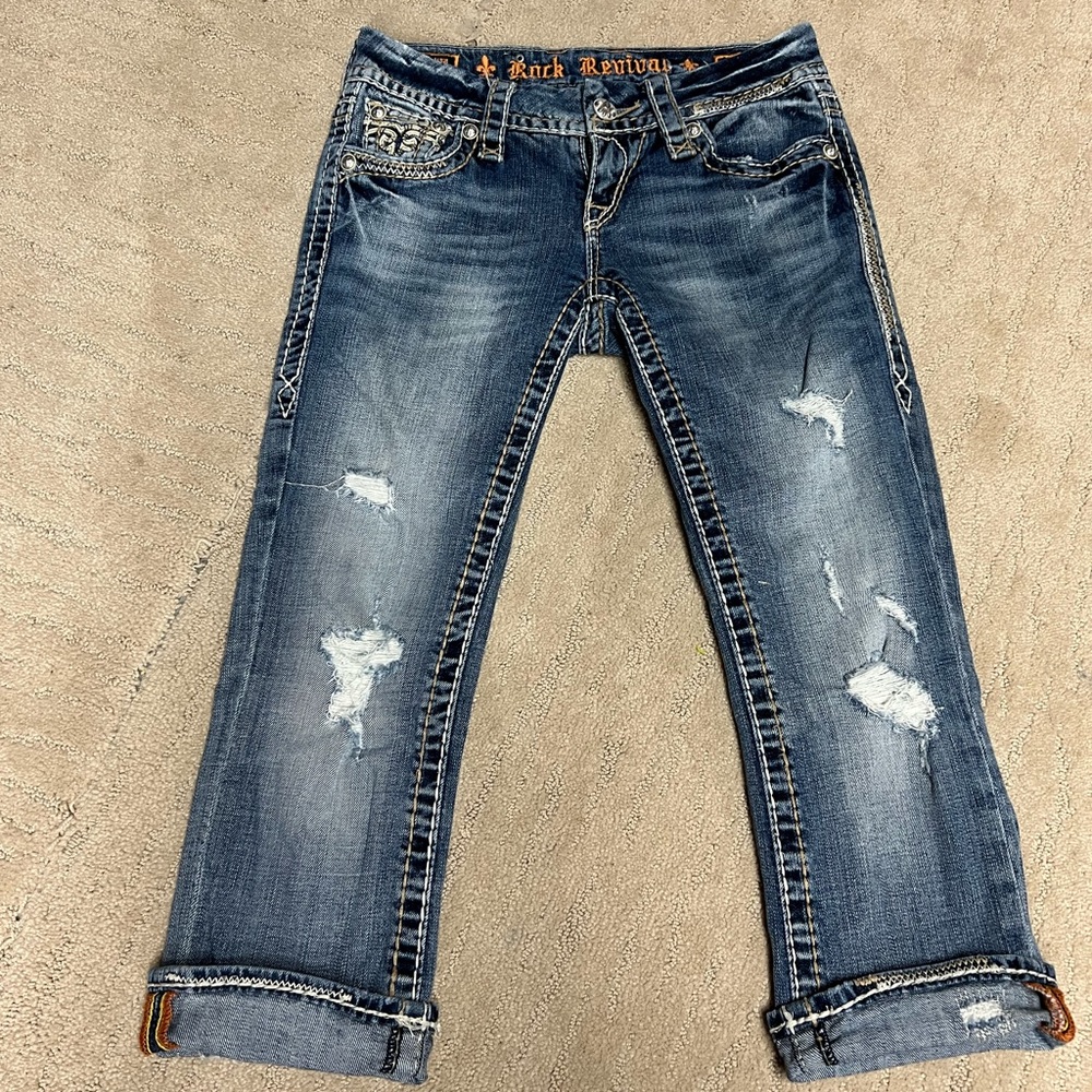 Rock Revival Capris
